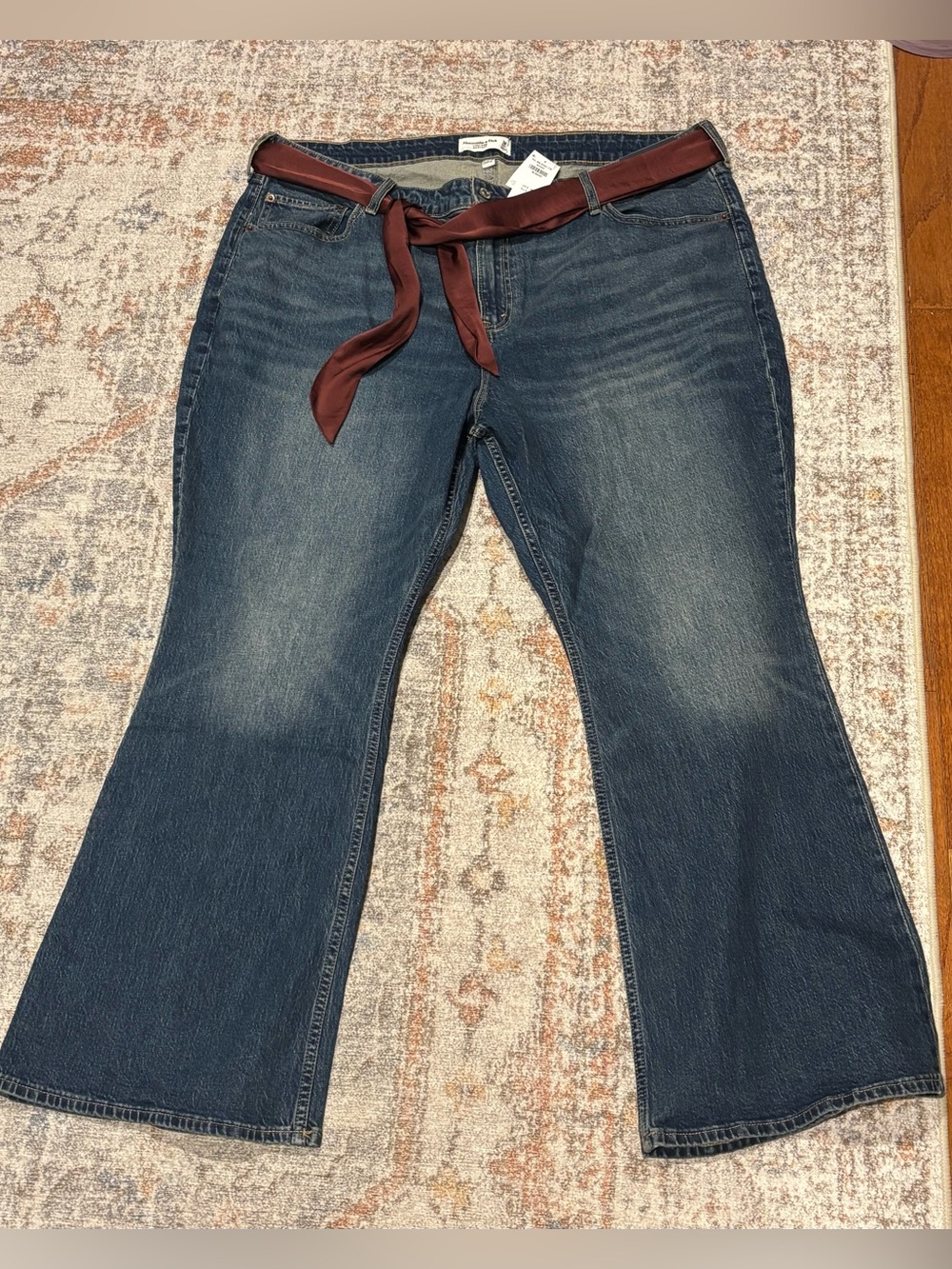Abercrombie High Rise Bootcut Jeans